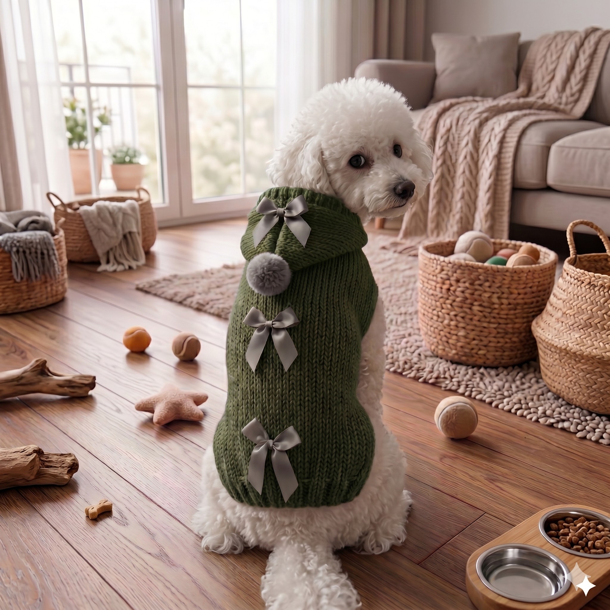 Maglione Artigianale per Cani DolceZampa – Fatto a Mano